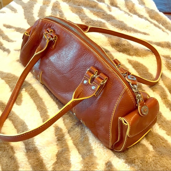 Cole Haan Handbags - Cole Haan Brandy Brown Large Satchel